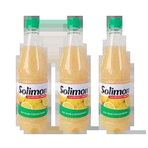 솔리몬 스퀴즈드 레몬즙 990ml x 3병 NFC 비농축 레몬수 원액
