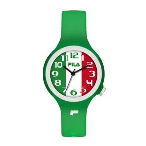 [휠라] FCK 38-201-006 어린이 우레탄 밴드 아날로그 손목 시계