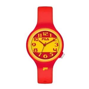 [휠라] FCK 38-201-010 어린이 우레탄 밴드 아날로그 손목 시계