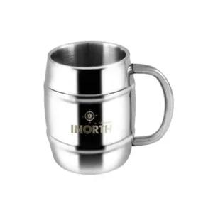 아이노스 스텐 이중 비어컵 300ml 맥주잔 비어잔 비어컵 술잔 스텐컵