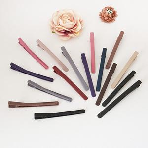 무광 일자 집게머리핀 헤어집게핀 SJN07D