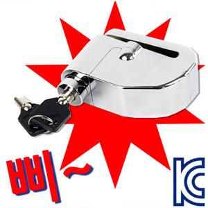 전파인증필/스마트 알람디스크락 오토바이 도난 경보