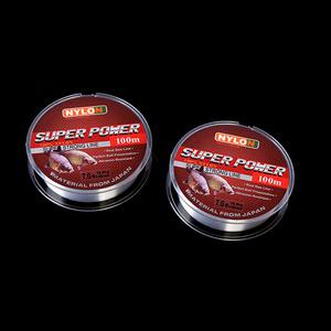 슈퍼 파워 100m 바다 민물 낚시 목줄 나일론 모노줄 라인 찌 낚시줄