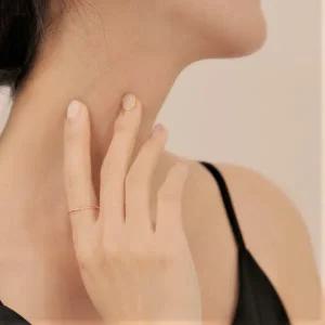 [롯데백화점]로이드 [GB] 파인 꽈배기 스키니링 10K Gold 반지 LRT21015T