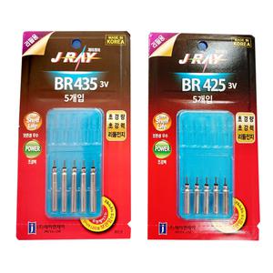 제이레이 BR425 BR435 리튬전지 5개입 / 배터리 리필전지