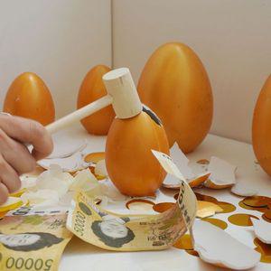 [하프클럽/갓샵]황금알 계란 깨기 용돈 캡슐 랜덤 볼 뽑기 이벤트