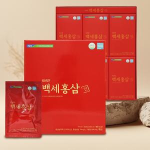 지리산마천농협 백세홍삼진(70mLx30포) 1세트 + 쇼핑백 동봉