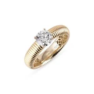 [도로시] 14k 스트링 랩 다이아몬드 1캐럿 반지 6호-14호