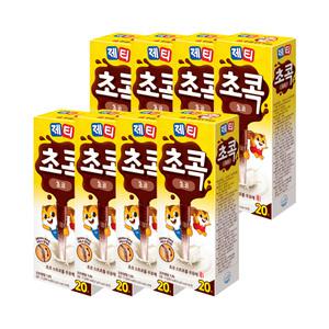 제티 초콕 초코맛 20T x8개/빨대형 코코아