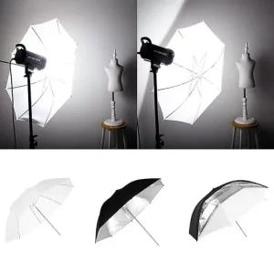 촬영용 조명 우산 화이트 반사판 확산판 사진 110cm (WFJBV2S)