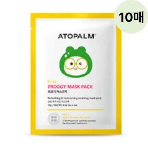 아토팜 키즈 프로기 어린이 수분 마스크팩 추천 10매