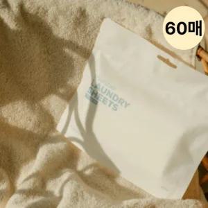 일오오오 시트 세제 세탁 종이 런드리 20매 X3