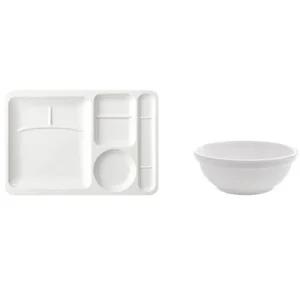 로흐야 식판 국산 멜라민 급식판 710 5반볼 세트