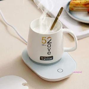 도자기컵 온도유지 커피 머그컵 컵워머 온열mno989