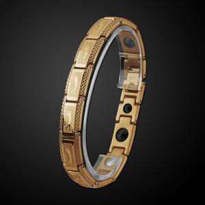 게르마늄 고기능성 건강팔찌 노블레스 럭셔리 골드 여성용