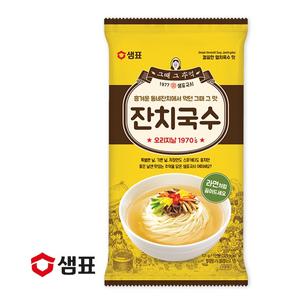 샘표 잔치국수 101g/샘표국시 야식 간편식 간식