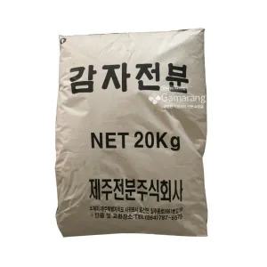 국산 감자전분20kg 제주전분주식회사가마랑