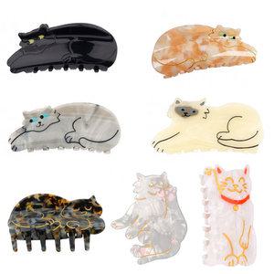 쿠쿠수제뜨 고양이 집게 머리핀 집게핀 Coucou Suzette