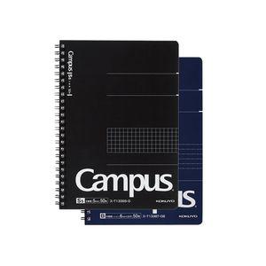 정식수입 고쿠요 트윈링 노트 A5 블랙 네이비 도트선 방안선 공책