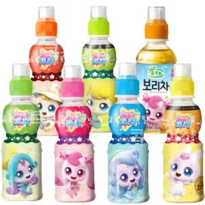 웅진 캐치 티니핑 어린이음료수 딸기/복숭아/사과/밀크/보리차 200ml 24pet