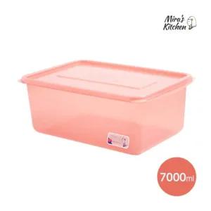 밀폐용기 김장 장아찌 깍두기 김치통 미라클통 황토점보 7000ml