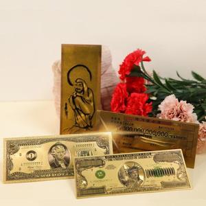 행운의 황금 천억 수표 2달러 지폐 1조달러 부자되는 달마 그림 4종 택1