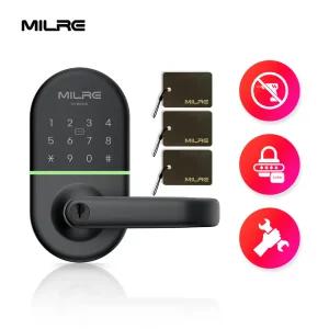 밀레 무타공 목문용 나무문 방문 디지털도어락 M-600S/M-610S
