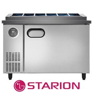 스타리온 LG 김밥토핑냉장고 1200 1/4밧드 일반형 SR-G12EIEVH 절전형
