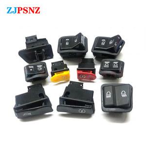 오토바이 스위치 단추 경적 방향 지시등 하이 로우 빔 전기 시동 단추, 심머 스위치 어셈블리, 70cc, 100cc, 125cc, 150cc