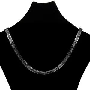 사노피아 게르마늄 티타늄 자석 목걸이 사노디아 블랙