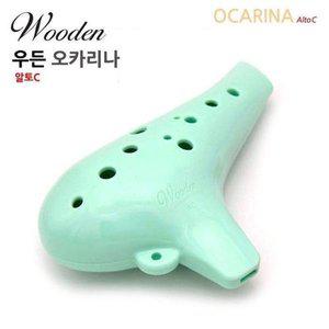 [JHQSQGK0_52CU]민트 오카리나 입문.교육용 우든