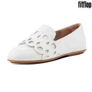 핏플랍 Dynamicush 레나 인트 와인 루프 로퍼 여성 신발 BS1-161