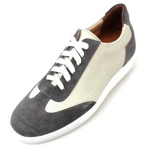 2.5cm~6.5cm 키높이 조절가능 천연면피소가죽 맞춤수제화 MARU-3007(GR)