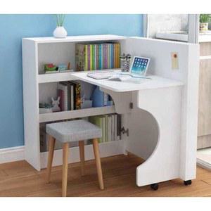 초등생 접이식 책상책장 화이트 호두나무 식탁 데스크 세트 칸막이 소형 선반 파티션 오피스