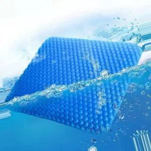 여름방석 실리콘 벌집형 통풍 쿠션 커버포함