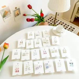 [오노마] ONM 선물용 미니 귀걸이 세트 20종 스타일링 악세서