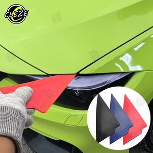 CLEZE 3/10개 플라스틱 삼각 스퀴지 자동차 랩핑 윈도우 필름 틴팅 도구 (PPF 및 도구용) 비닐 코너