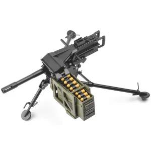 유탄발사기 수정탄 기관총 1/6 스케일 미 육군 MK19 발사기 M2 M134 미니건 M16 M14 M82A1 군사 무기 모델