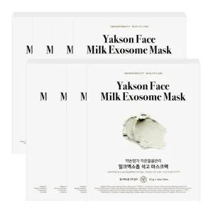 약손명가 작은얼굴관리 밀크엑소좀 석고 마스크팩 5매X8개_23638126