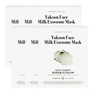 약손명가 작은얼굴관리 밀크엑소좀 석고 마스크팩 5매X6개_23638175