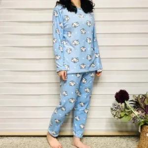 [라일리여성언더웨어] Rly 밍크 극세사 수면잠옷 주니어 커플 패밀리  42218235)