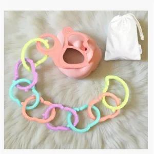 유모차 핸들 장난감 카시트 모빌 인형 운전대 클립 딸랑이