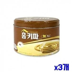 강력한 무색소 모기향 30개입 3개 캠핑모기향 방향제