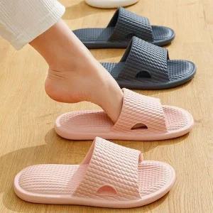 [골드스마일]도톰한 쿠션 슬리퍼 편한 홈용 4color