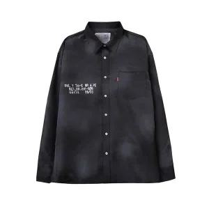 [하프클럽/]남자셔츠 봄셔츠 카라넥 맨투맨 자켓 긴팔 티셔츠 남성 핸드페