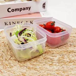 [골드스마일]일본 반투명 O (280mL) 밀폐통 - 2P