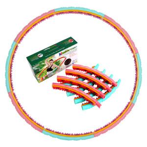 (에어쿠션) 헬스원후프 2.1KG 마사지 돌기 훌라후프