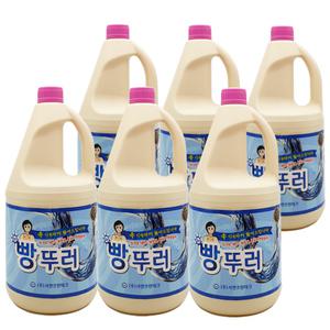  빵뚜러 2L X6개 배수관세척제 뚜러뻥 펑