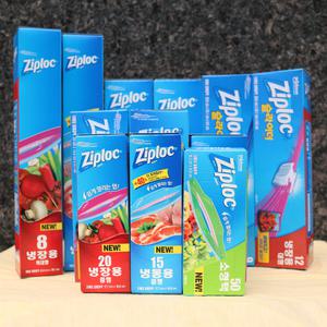 지퍼락 지퍼백 냉동 냉장 소형/중형/대형 모음전 선택 롤팩/밀패용기/지퍼팩/