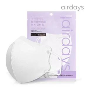 에어데이즈 KF94 더뉴 플러스 마스크 대형 화이트 100매 특대형